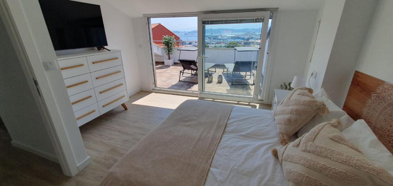 Atico En Apartamentos O Grove Centro Екстер'єр фото